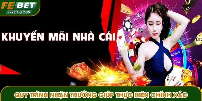 Quy trình nhận thưởng giúp hội viên thực hiện chính xác