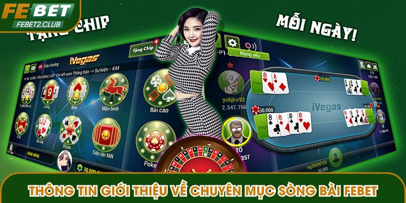 Những thông tin giới thiệu cơ bản về chuyên mục sòng bài FEBET
