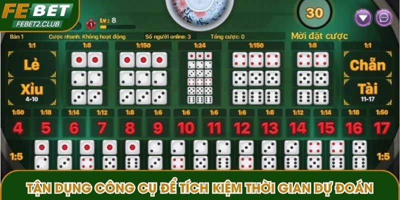 Tận dụng công cụ để tiết kiệm thời gian dự đoán