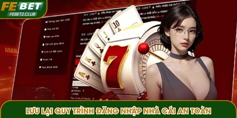 Lưu lại quy trình đăng nhập nhà cái an toàn